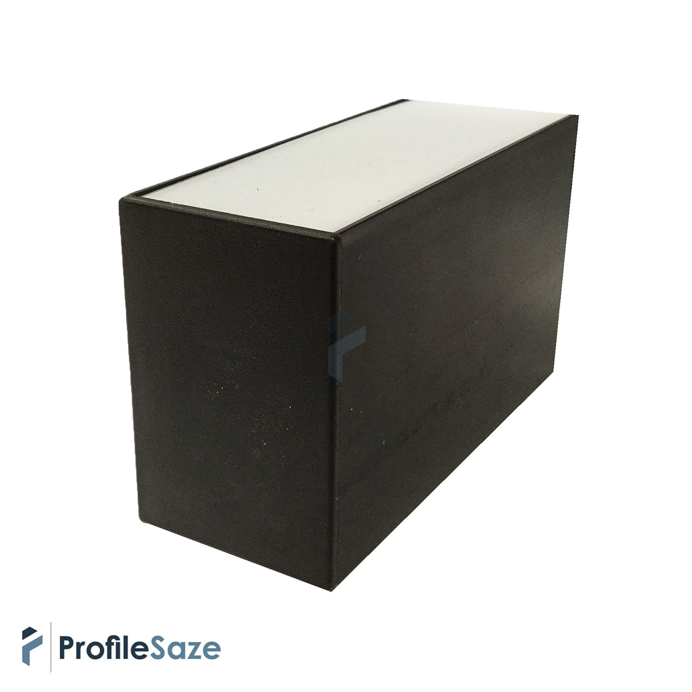 پروفیل نور خطی آلومینیومی 60 × 90 کد L69B مشکی + دیفیوزر رایگان