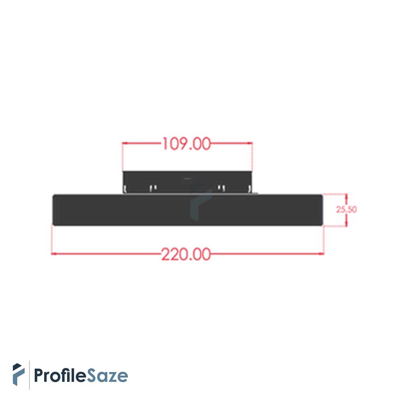 چراغ مگنتی لنزدار 12 وات کد MZ12-4000