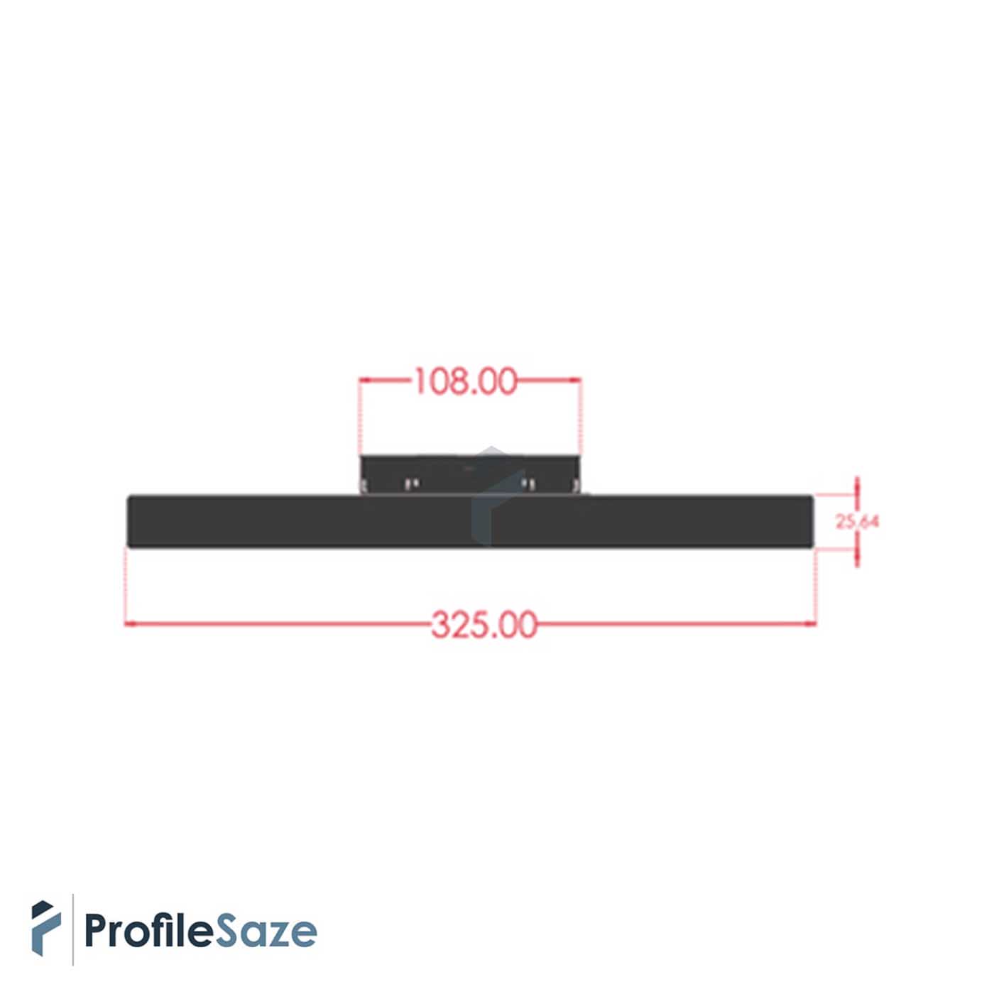 چراغ مگنتی لنزدار 18 وات کد MZ18-3000