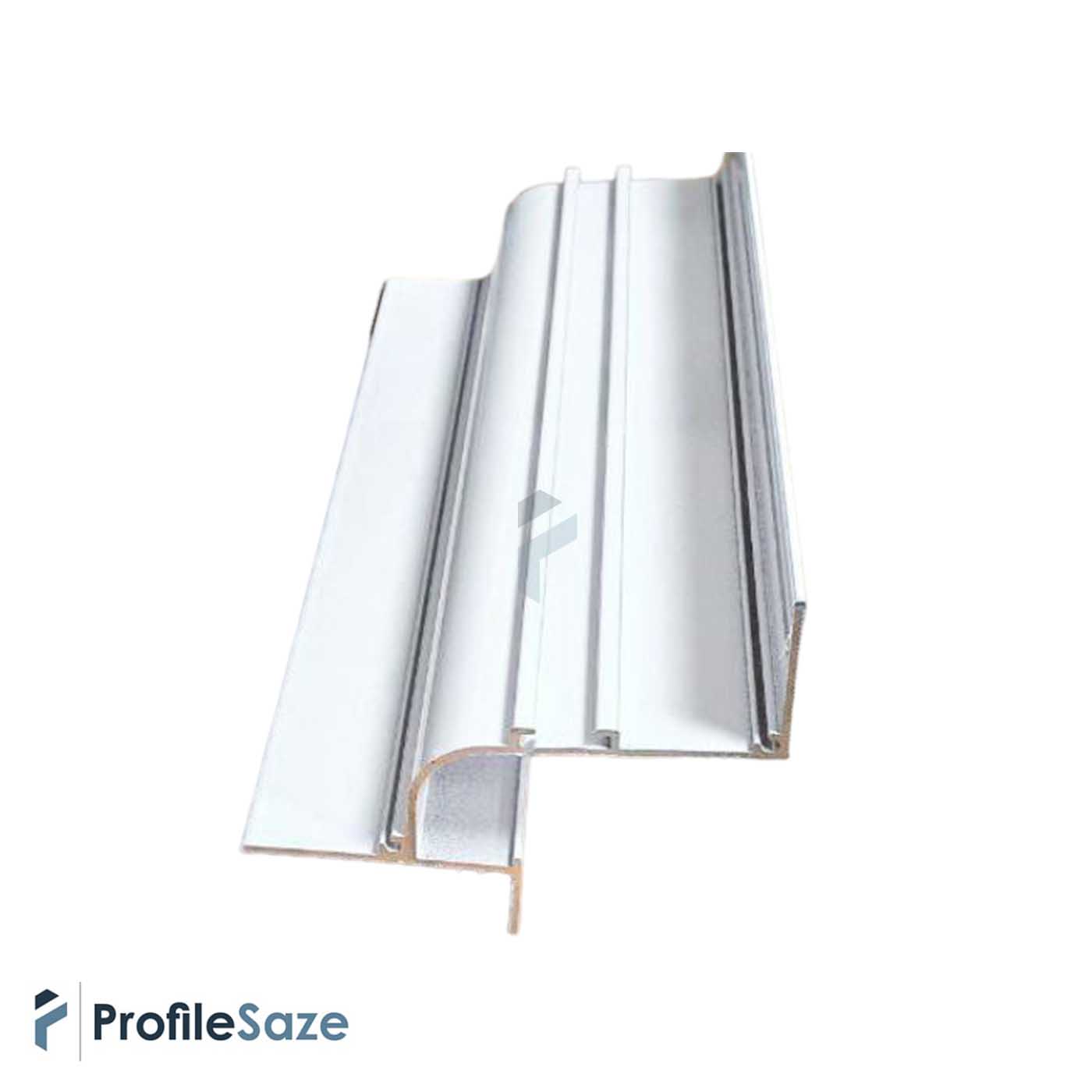 پروفیل نور خطی آلومینیومی مخفی کنج کناف قوس دار کد LK7W سفید